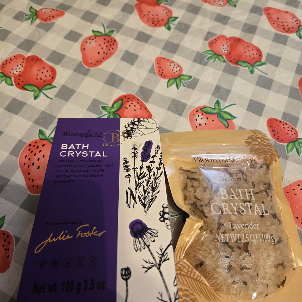 Lavender Sleep Bath Crystals - Relaxing Lavender